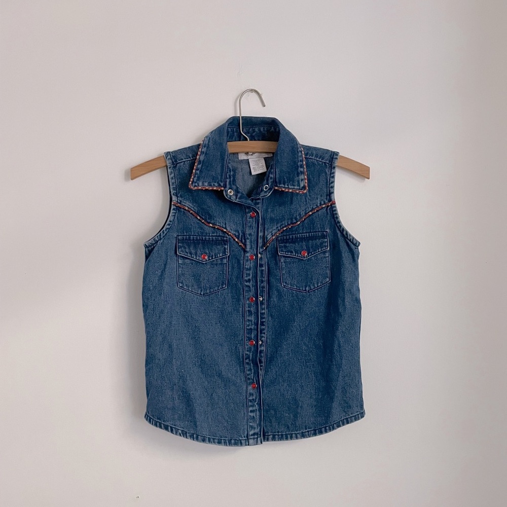 Wrangler pearl snap shirt